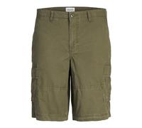 JACK & JONES Herren Jpstcole Jjcampaign Short Cargoshorts, Olivgrün, XS