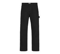 JACK & JONES Herren Jpsteddie Jjbarkley Carpenter Pant Cargohose, Schwarz, 34W / 34L