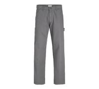 JACK & JONES Herren Jpsteddie Jjbarkley Carpenter Pant Cargohose, Smoked Pearl, 36W / 32L