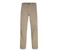 Schlupfhose JACK & JONES "JPSTKANE DOVER JOGGER NOOS", Herren, Gr. XL, N-Gr, crockery, Web, Obermaterial: 97% Baumwolle, 3% Elasthan, unifarben, relaxed fit lang, Hosen Schlupfhose, Baumwollmischung, 
