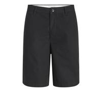 Chinoshorts JACK & JONES "JPSTKARL DREW CHINO SHORTS MID", Herren, Gr. S, N-Gr, schwarz, Web, Obermaterial: 100% Baumwolle, unifarben, relaxed fit kniefrei, Hosen Chinoshorts, Baumwolle, locker geschn