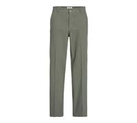 JACK & JONES Herren Jpstkarl Jjpierre Linen Blend Chino Chino-Hose, Agave Green, 36W / 32L
