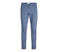 JACK & JONES Herren Jpstmarco Jjbowie Noos Chinohose, Blau,28W / 32L