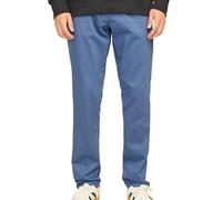 JACK & JONES Herren Jpstmarco Jjbowie Noos Chinohose, Blau,28W / 32L