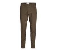 JACK & JONES Herren Jpstmarco Jjbowie Noos Chinohose, Braun,28W / 32L