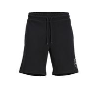 Jack & Jones Herren Jpstswift Sweat Shorts Sn Noos Pls Sweatshorts, Schwarz, 46