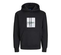 Hoodie mit Motiv-Print Modell 'VESTERBRO NEWTON' M men Black
