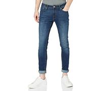 JACK & JONES Herren Kapuzenpullover Hoodie Sweatshirt Sweat,Blau (Blue Denim),30W / 32L