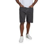 JACK & JONES Jeans Shorts Herren Baggy Fit JJIALEX JJCOOPER Kurze Hosen Bermuda Shorts Sommer Denim Einfarbig, Größe:XXL, Farbe:Black Denim (12281039)