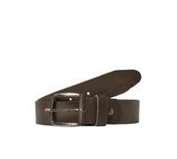 Jack & Jones Ledergürtel Paul – Echtleder Jeansgürtel Braun Größe 90 cm