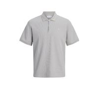 JACK & JONES Herren Male T-Shirt Einfarbig T-Shirt Jjeaustin Zip Polo Ss Sn (1er Pack)