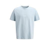 Jack & Jones T-Shirt JJESOHO – bedruckt, Rundhals, 100% Baumwolle, Celestial Blue, EU4XL/US2XL