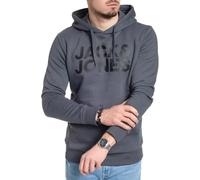 JACK & JONES Herren N/A N/A, Dark Slate (Reg/ Large Print ), L