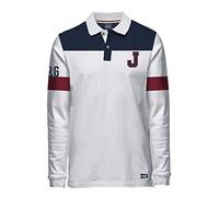 JACK & JONES Herren Poloshirt Jorrichie Polo (XL, Weiß (Cloud Dancer Fit:REG))