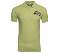 JACK & JONES Herren Poloshirt JORTRATIO Polo SS mit Logo Aufdruck, Gelb (Endive Fit:Slim), Medium