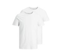 Jack & Jones T-Shirt JACBASIC 2er-Pack Herren Rundhals Jersey 100% Baumwolle Schwarz XL