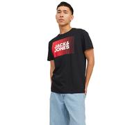 Jack & Jones Herren Rundhals T-Shirt JJECORP LOGO - Regular Fit