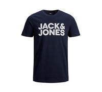 Jack & Jones Herren Rundhals T-Shirt JJECORP LOGO - Regular Fit Plussize