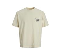 JACK&JONES - JORNORREBRO TYPO TEE SS CREW NECK NOOS bright white - Gr. - S