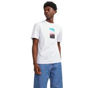 Jack & Jones Herren Rundhals T-Shirt JORVESTERBRO PICTURE - Relaxed Fit