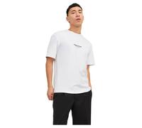 Jack & Jones - JORVESTERBRO TEE SS CREW NECK NOOS - Farbe - weiß - Größe - L