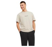 Jack & Jones Vesterbro Crew Neck T-Shirts in Gr. L in Beige