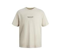 JACK & JONES Herren Rundhals T-Shirt JORVESTERBRO - Regular Fit S M L XL XXL, Größe:M, Farbe:Moonbeam 12240121