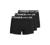 Jack & Jones Boxershorts SENSE (12081832) – Black Waistband – Schwarz Größe M