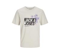 JACK & JONES Herren Shirt Kurzarmshirt T-Shirt JJJAXON Tee SS Crew Neck LN
