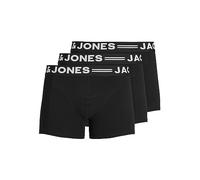 JACK & JONES Herren Sinn 3 Pack Boxer Slips - Schwarz - XXL
