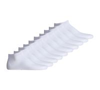 Sneakersocken JACK & JONES "Socken JACDONGO SOCKS 5 PACK 10er Pack", Herren, Gr. 40-46, weiß, Obermaterial: 72% Baumwolle CO. 26% Polyester PES. 2% Elasthan EL., Socken Sneakersocken (91061511-40) wei