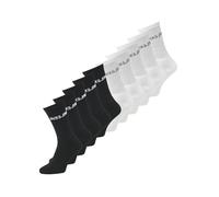 JACK & JONES Herren Socken (10er Pack), Farbe:Schwarz/Weiß, Größe:One Size