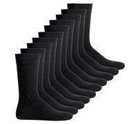 JACK&JONES Herren Socken 10er Pack - JACJENS SOCK, One Size 40-46 Schwarz