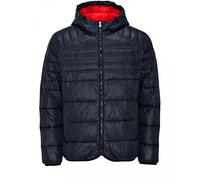 JACK & JONES Herren Steppjacke Jacke Jjcobaron Puffer Jacket Camp, Gr. Medium, Blau (Black Navy Fit:REG)