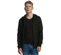 JACK & JONES Herren JCOPHOENIX Knit Cardigan Camp Strickjacke, Grün (Rosin Fit:Knit Fit), Medium