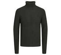 JACK & JONES Herren Strickpullover Jwhstanford Rollkragenpullover Strukturstrick (as3, Alpha, l, Regular, Regular, Standard, Rosin)