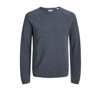 JACK & JONES Herren Strickpullover Rundhals Basic Langarm Sweater Baumwolle Shirt JJEHILL