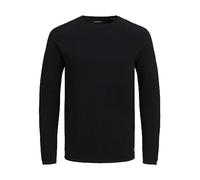 Jack & Jones Pullover "Hill" in Schwarz - Größe S | Herren Plussize