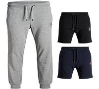 JACK & JONES Herren Sweat Pant Shark Shorts Kurze Hose Sporthose Jogging Bermuda Training Sport Jeans jdh.2a (5XL, Paket #10)