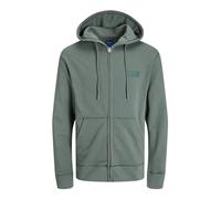 JACK&JONES Herren Sweatjacke JORFADED Sweat Zip Hood (DE/NL/SE/PL, Alphanumerisch, M, Regular, Regular, Laurel Wreath)