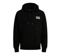 JACK & JONES Herren Sweatshirt schwarz/weiß S