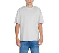 Jack & Jones Herren T-Shirt Bradley einfarbig gerippter Rundhalsausschnitt Größe XXL