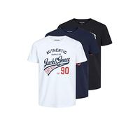 Jack & Jones Ethan Kurzarm-t-shirt 3 Einheiten