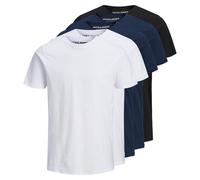 Jack & Jones JJEORGANIC BASIC 5er Pack S Black Pack 2White 2Navy 1Black (603645) Mehrfarbig S