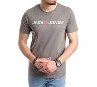 JACK & JONES Herren T-Shirt JJECorp Logo Tee 12137126 (Sedona, M)