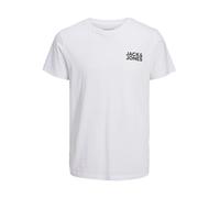 JACK & JONES Herren T-Shirt LOLO Tee Short Sleeves Crew Neck CORE TTT | Regular Fit, Logo, Kurzarm, Casual, Bei max. 40°C waschen