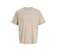 JACK & JONES Herren T-Shirt LOLO Tee Short Sleeves Crew Neck CORE TTT | Regular Fit, Logo, Kurzarm, Casual, Bei max. 40°C waschen