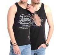 JACK & JONES Herren Tank-Tops 2er-Multi-Set