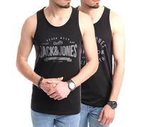 JACK & JONES Herren Tank-Tops 2er-Multi-Set (Doppelpack Mix 2, XL)
