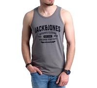 JACK & JONES Herren Tank-Tops Vielfältige Prints | Schmale Passform und atmungsaktive Baumwolle (Havka TT Opt 12, XL)